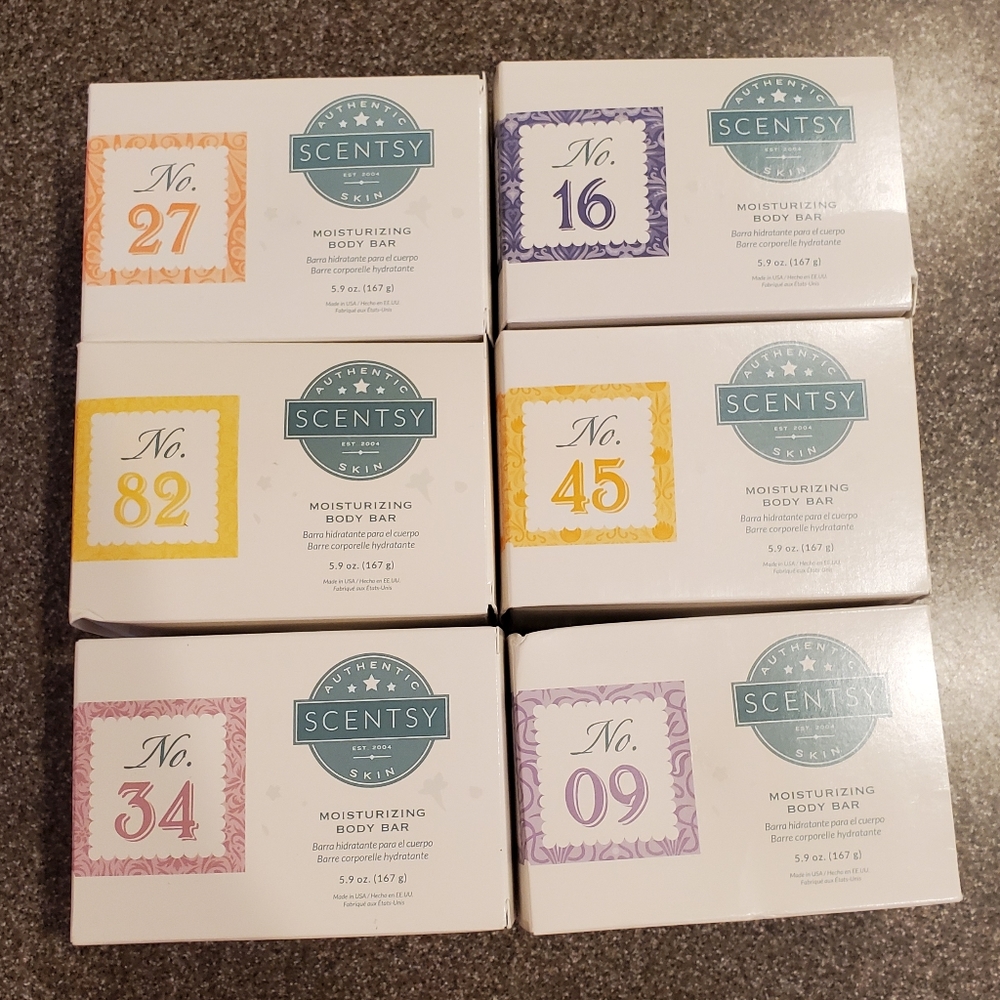 *NEW* SCENTSY Moisturizing Bath Bar BUNDLE
